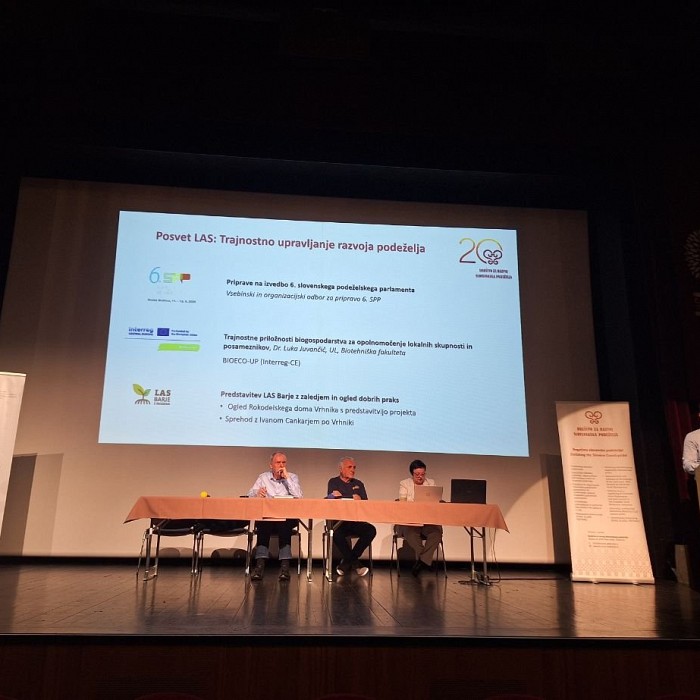 Predstavniki LAS Dolina Soče na 21. Zboru Članov Društva za Razvoj Slovenskega Podeželja in Posvetu o Trajnostnem Razvoju Podeželja