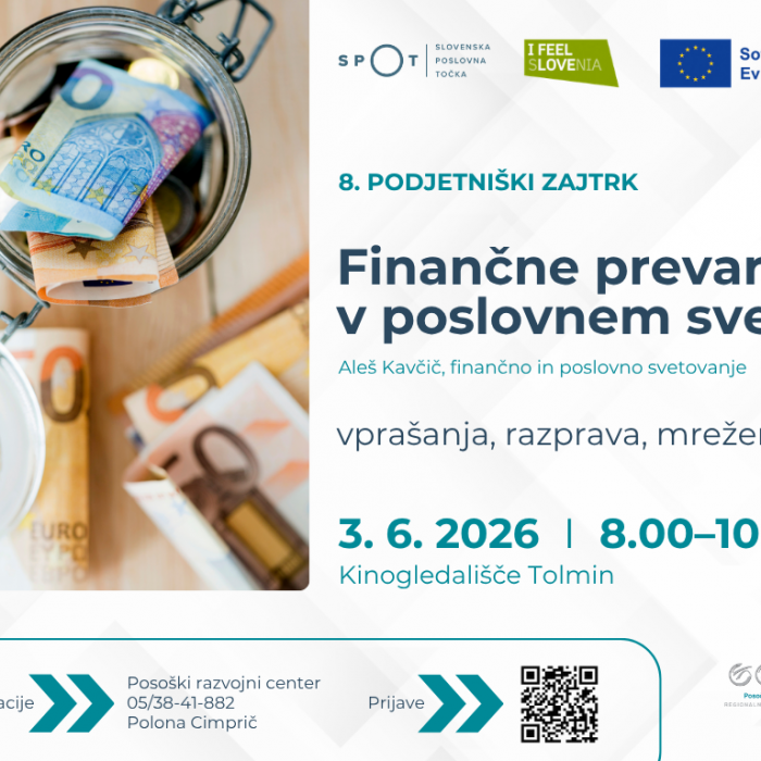 8. podjetniški zajtrk: Finančne prevare v poslovnem svetu