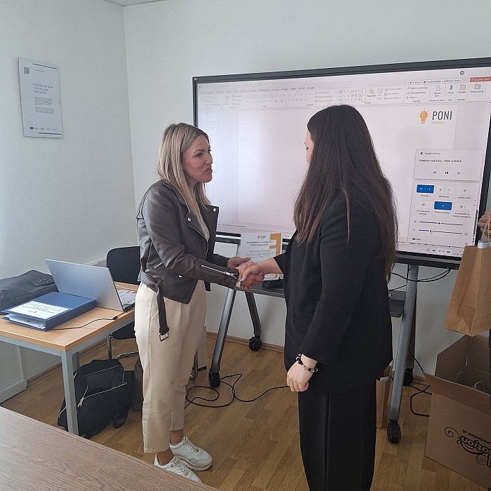 Zaključek 2. PONI skupine v Tolminu