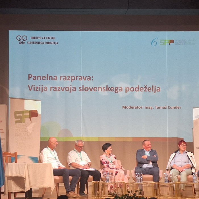 RRA Posoški razvojni center na Slovenskem podeželskem parlamentu v Ilirski Bistrici