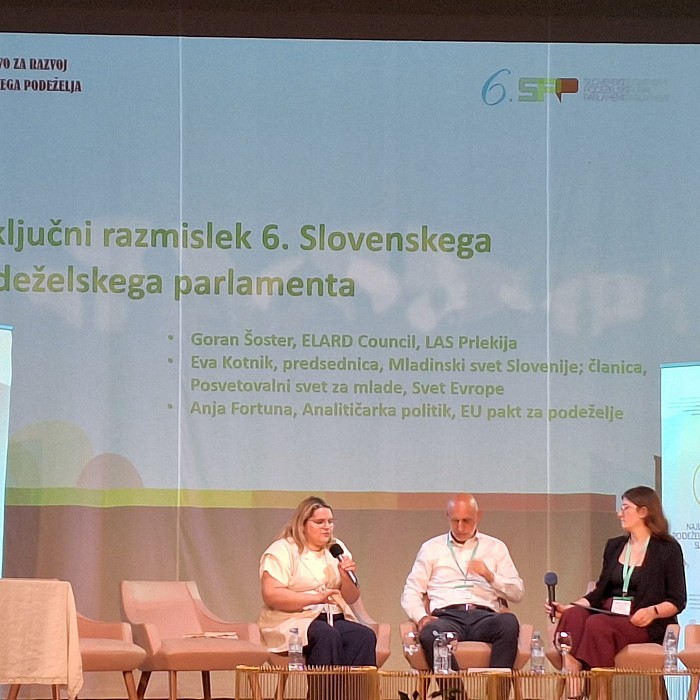 RRA Posoški razvojni center na Slovenskem podeželskem parlamentu v Ilirski Bistrici