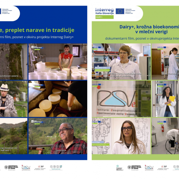 Projekt Dairy+ se zaključuje z dokumentarnima filmoma o tradiciji planinskega pašništva in inovacijah v mlečni verigi