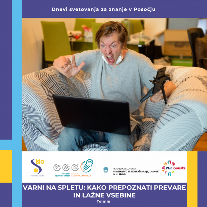Varni na spletu – kako prepoznati prevare in lažne vsebine