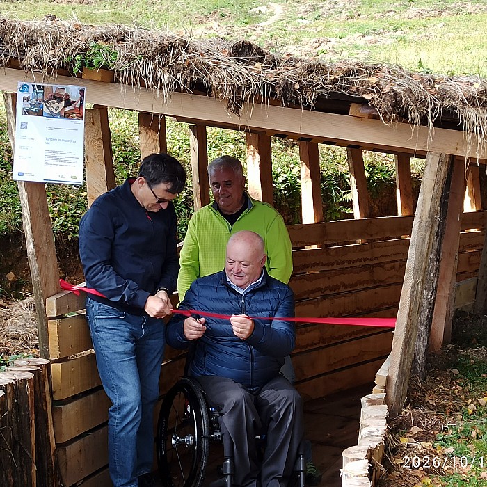 Dolina Soče z novimi ureditvami korak bližje dostopnemu turizmu za vse
