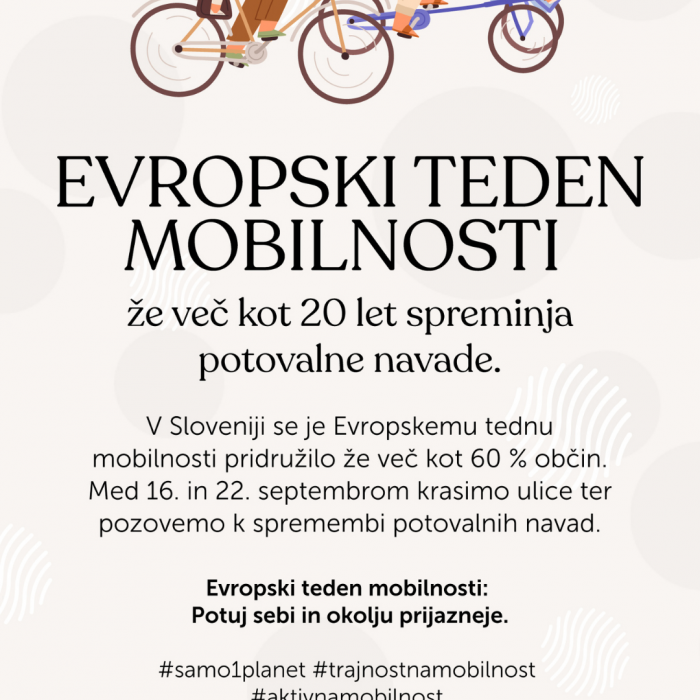 Evropski teden mobilnosti v severnoprimorski regiji