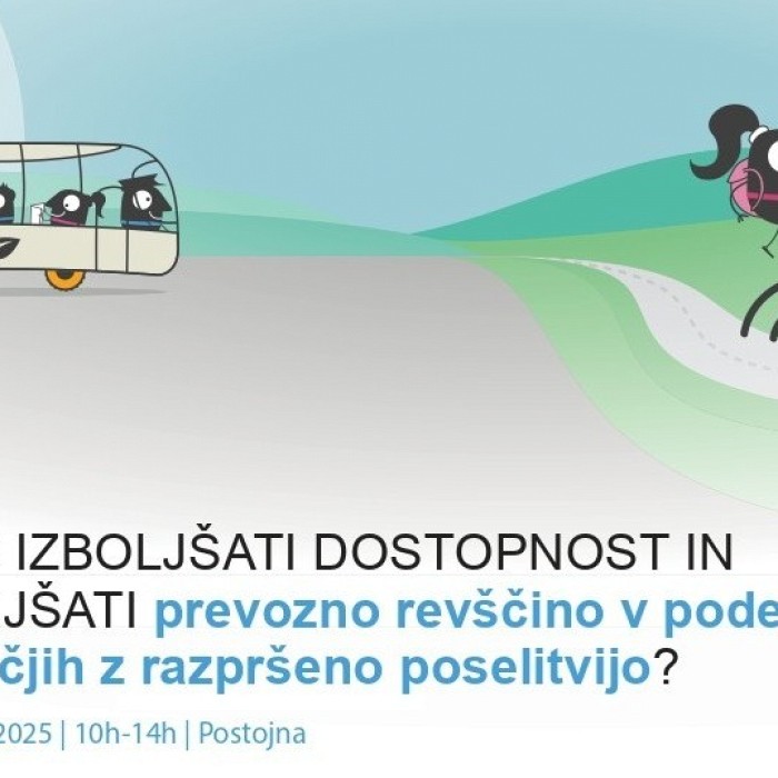 Kako izboljšati dostopnost in zmanjšati prevozno revščino v podeželskih območjih z razpršeno poselitvijo