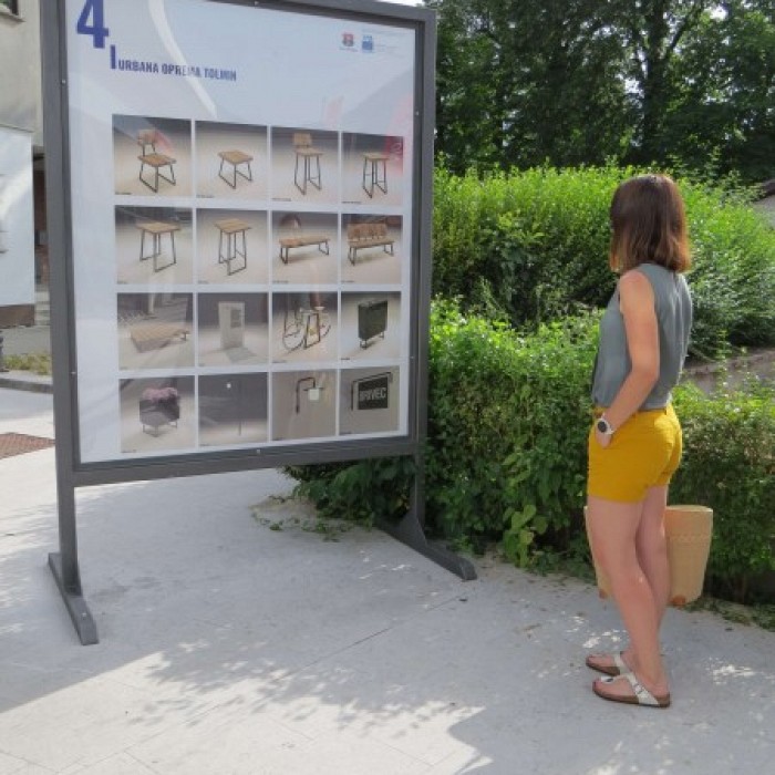 Variantne rešitve za urejanje starega mestnega jedra Tolmina