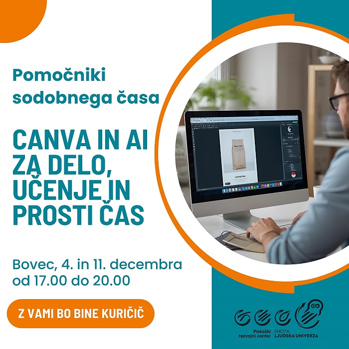Pomočniki sodobnega časa: Canva in AI za delo, učenje in prosti čas