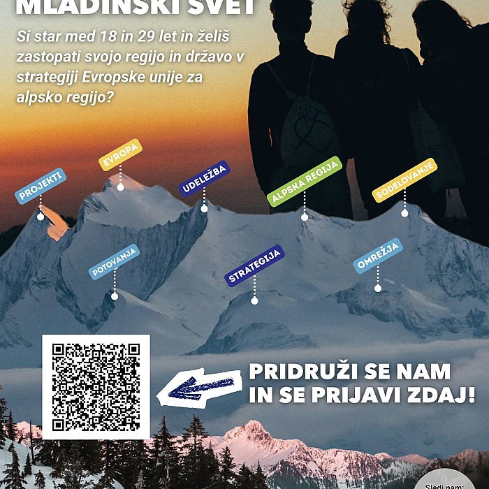 Prijavite se na razpis za članstvo v Svet mladih EUSALP
