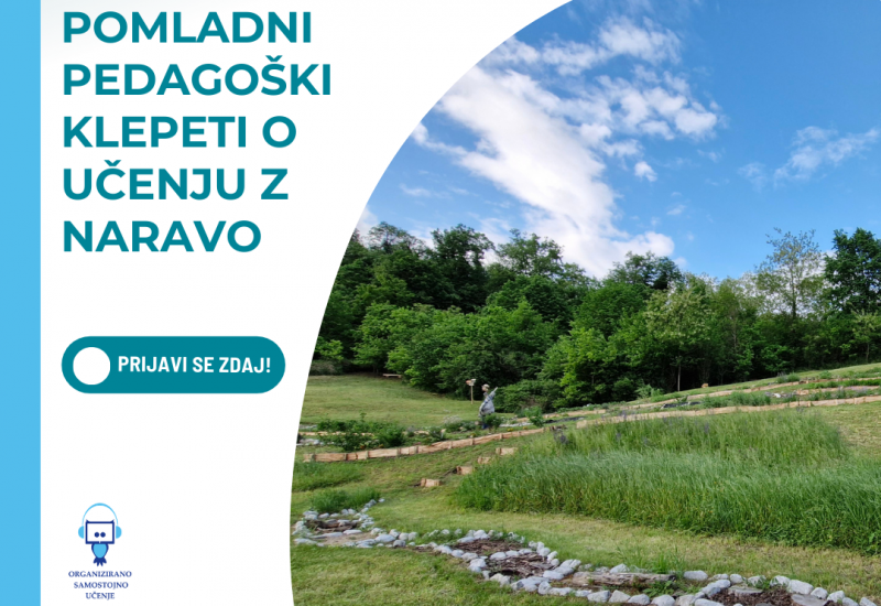 Pomladni pedagoški klepeti o učenju z naravo