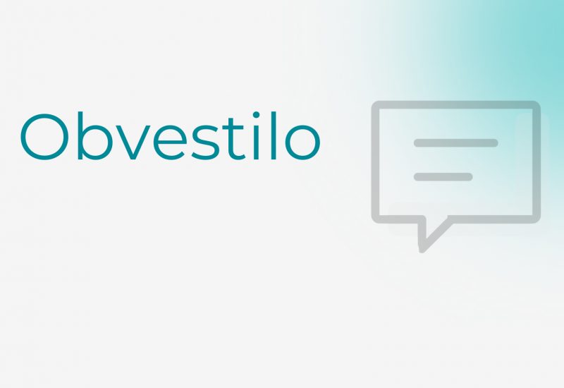 Obvestilo o končani izbiri za prosto delovno mesto Višji svetovalec področja III za podjetništvo (m/ž)
