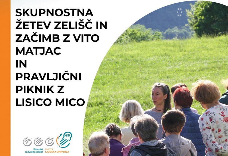 Skupnostna žetev zelišč in pravljični piknik