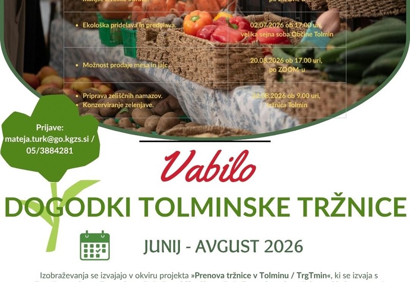 Dogodki Tolminske tržnice