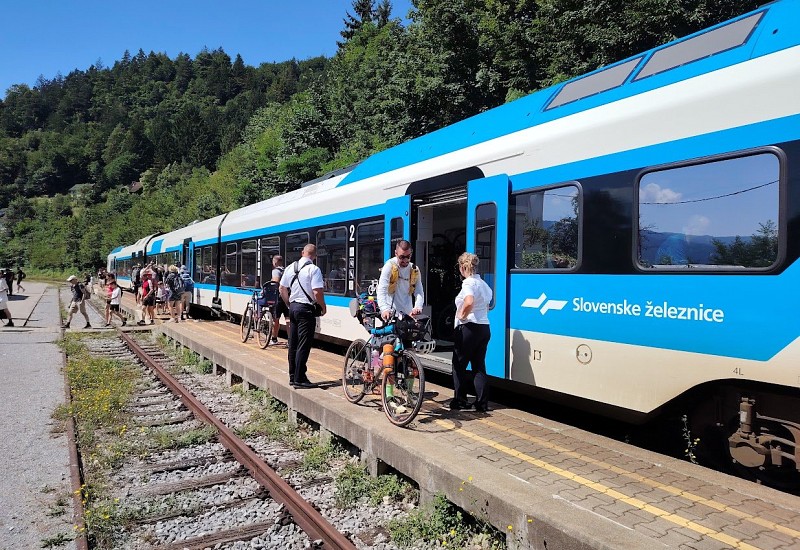 Bohinjska proga & Julijske Alpe s kolesom in vlakom – 2026