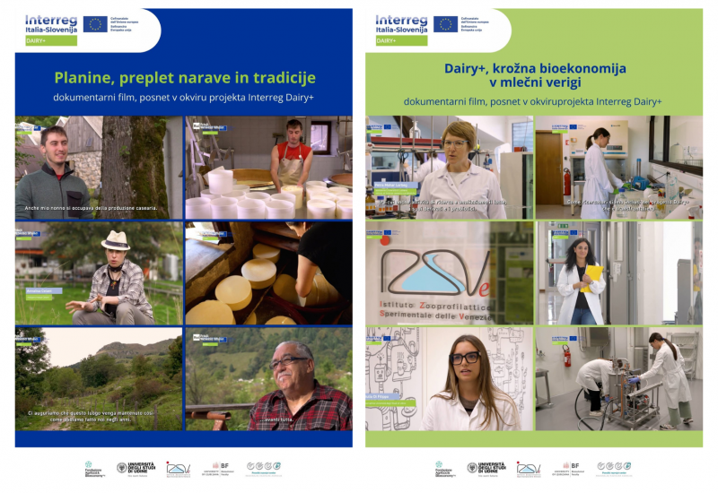 Projekt Dairy+ se zaključuje z dokumentarnima filmoma o tradiciji planinskega pašništva in inovacijah v mlečni verigi