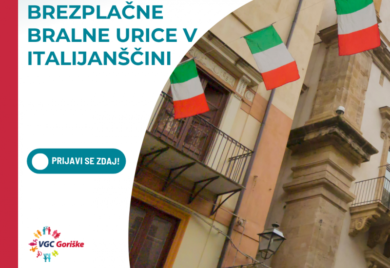 Bralne urice v italijanskem jeziku 