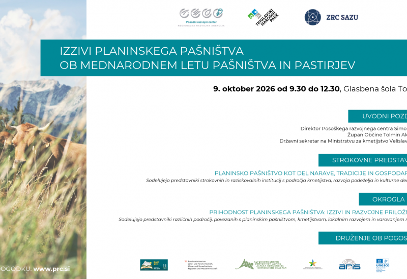 Izzivi planinskega pašništva ob mednarodnem letu pašništva