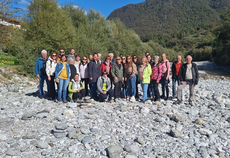 Gorenjskim gostom predstavili dobre prakse LAS Dolina Soče na Tolminskem