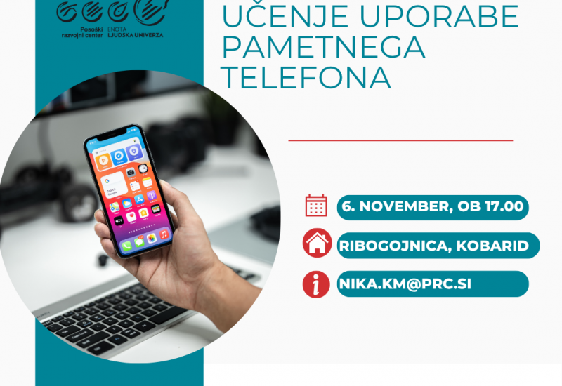 Uporaba pametnega telefona