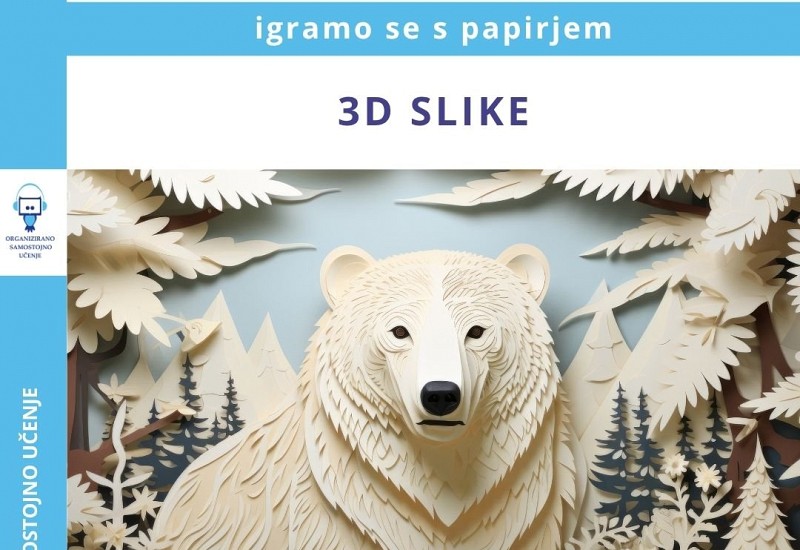 Igramo se s papirjem: 3D slika