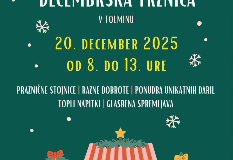 Vesela decembrska tržnica