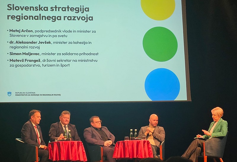 RRA Posoški razvojni center na zaključnem dogodku predstavitve Strategije regionalnega razvoja Slovenije 2026–2050